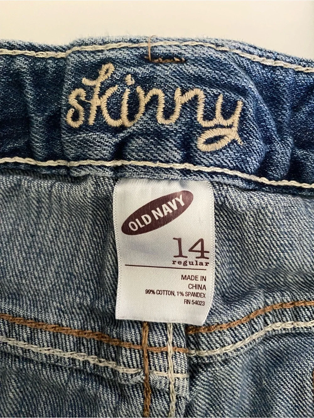 Old Navy Skinny Jeans Size 14 regular